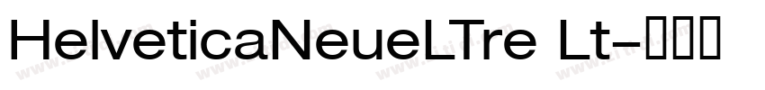 HelveticaNeueLTre Lt字体转换